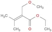 2-Butenoic acid, 2-(methoxymethyl)-3-methyl-, ethyl ester
