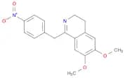 Isoquinoline, 3,4-dihydro-6,7-dimethoxy-1-[(4-nitrophenyl)methyl]-