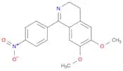Isoquinoline, 3,4-dihydro-6,7-dimethoxy-1-(4-nitrophenyl)-