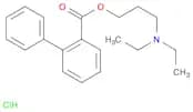 [1,1'-Biphenyl]-2-carboxylic acid, 3-(diethylamino)propyl ester, hydrochloride (1:1)