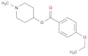 Benzoic acid, 4-ethoxy-, 1-methyl-4-piperidinyl ester