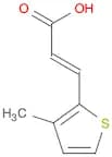 2-Propenoic acid, 3-(3-methyl-2-thienyl)-, (2E)-