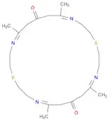 1,13-Dithia-4,10,16,22-tetraazacyclotetracosa-4,9,16,21-tetraene-7,19-dione, 5,9,17,21-tetramethyl-