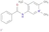 Pyridinium,5-(benzoylamino)-1,2,4-trimethyl-, iodide (1:1)