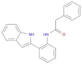 N-(2-(1H-Indol-2-yl)phenyl)-2-phenylacetamide