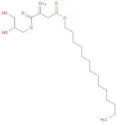 Butanedioic acid, 2-methylene-, 1-(2,3-dihydroxypropyl) 4-tetradecyl ester