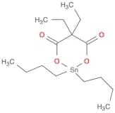 4H-1,3,2-Dioxastannin-4,6(5H)-dione, 2,2-dibutyl-5,5-diethyl-