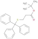 Propanoic acid, 3-[(triphenylmethyl)thio]-, 1,1-dimethylethyl ester
