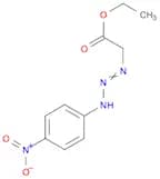 Acetic acid,[3-(4-nitrophenyl)-1-triazenyl]-, ethyl ester (9CI)