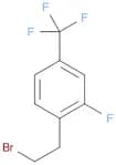 1-(2-bromoethyl)-2-fluoro-4-(trifluoromethyl)benzene