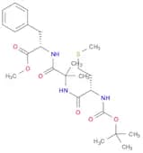 L-Phenylalanine, N-[N-[N-[(1,1-dimethylethoxy)carbonyl]-L-methionyl]-2-methylalanyl]-, methyl este…