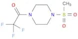 Ethanone, 2,2,2-trifluoro-1-[4-(methylsulfonyl)-1-piperazinyl]-
