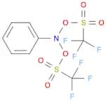 N-Phenyl-O-((trifluoromethyl)sulfonyl)-N-(((trifluoromethyl)sulfonyl)oxy)hydroxylamine