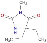 2,4-Imidazolidinedione, 5,5-diethyl-3-methyl-