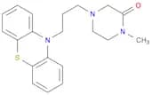 Piperazinone, 1(or 4)-methyl-4(or 1)-[3-(10H-phenothiazin-10-yl)propyl]- (9CI)