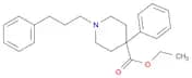 4-Piperidinecarboxylic acid, 4-phenyl-1-(3-phenylpropyl)-, ethyl ester