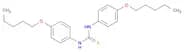 Thiourea, N,N'-bis[4-(pentyloxy)phenyl]-
