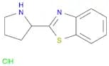 2-(2-Pyrrolidinyl)-1,3-benzothiazole, HCl