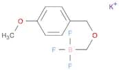 Borate(1-), trifluoro[[(4-methoxyphenyl)methoxy]methyl]-, potassium (1:1), (T-4)-
