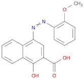 2-Naphthalenecarboxylic acid, 1-hydroxy-4-[2-(2-methoxyphenyl)diazenyl]-