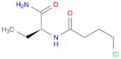 Butanamide, N-[(1S)-1-(aminocarbonyl)propyl]-4-chloro-