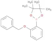 1,3,2-Dioxaborolane, 4,4,5,5-tetramethyl-2-[2-(phenylmethoxy)phenyl]-
