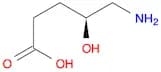 Pentanoic acid, 5-amino-4-hydroxy-, (4S)-