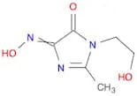 1H-Imidazole-4,5-dione, 1-(2-hydroxyethyl)-2-methyl-, 4-oxime