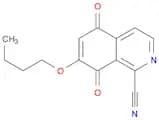 1-Isoquinolinecarbonitrile, 7-butoxy-5,8-dihydro-5,8-dioxo-