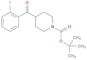 tert-Butyl 4-(2-fluorobenzoyl)piperidine-1-carboxylate