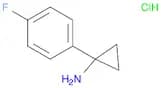 Cyclopropanamine, 1-(4-fluorophenyl)-, hydrochloride (1:1)