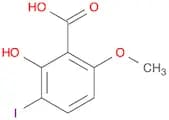 Benzoic acid, 2-hydroxy-3-iodo-6-methoxy-
