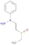 Formaldehyde, 1-(ethylsulfinyl)-, 2-methyl-2-phenylhydrazone