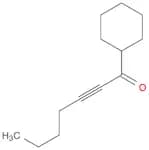 2-Heptyn-1-one, 1-cyclohexyl-