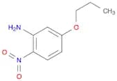 Benzenamine, 2-nitro-5-propoxy-