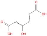 2,4-Hexadienedioic acid, 3-hydroxy-