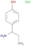 Phenol, 4-(1-aminopropyl)-, hydrochloride (1:1)
