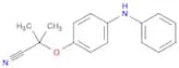 Propanenitrile, 2-methyl-2-[4-(phenylamino)phenoxy]-