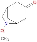 6-Azabicyclo[3.2.1]octan-3-one, 6-methoxy-