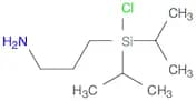 1-Propanamine, 3-[chlorobis(1-methylethyl)silyl]-