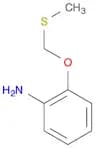 Benzenamine, 2-[(methylthio)methoxy]-