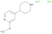 2-Methoxy-4-(piperidin-4-yl)pyridine dihydrochloride