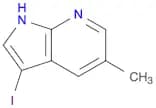 1H-Pyrrolo[2,3-b]pyridine, 3-iodo-5-methyl-