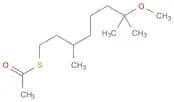 Ethanethioic acid, S-(7-methoxy-3,7-dimethyloctyl) ester