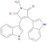 1H-Pyrrole-2,5-dione, 3,4-di-1H-indol-3-yl-1-methyl-