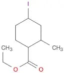 Cyclohexanecarboxylic acid, 4-iodo-2-methyl-, ethyl ester