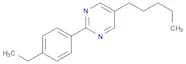 Pyrimidine, 2-(4-ethylphenyl)-5-pentyl-