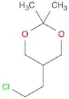 1,3-Dioxane, 5-(2-chloroethyl)-2,2-dimethyl-