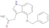 1-(4-(Benzyloxy)-1H-indol-3-yl)propan-2-one