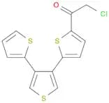 Ethanone, 2-chloro-1-[2,3':4',2''-terthiophen]-5-yl- (9CI)